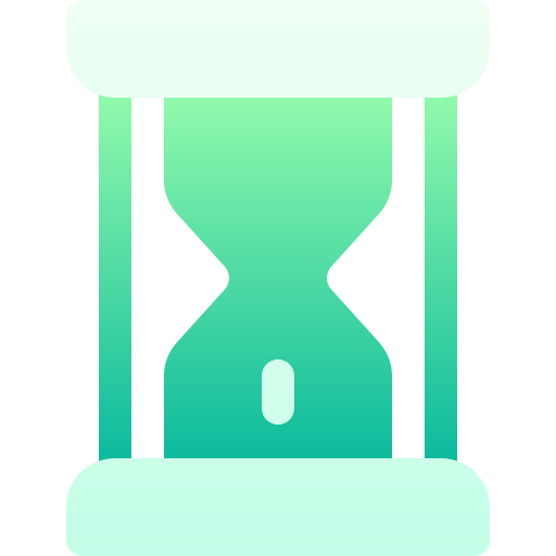 reloj de arena Basic Gradient Gradient icono