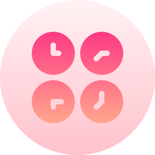 zeitzone Basic Gradient Circular icon