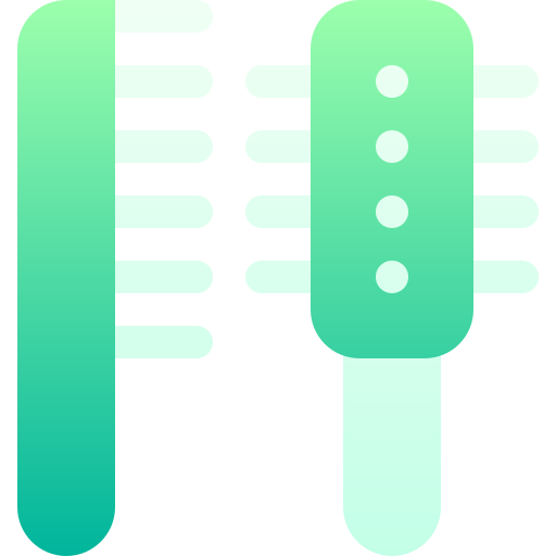 Comb Basic Gradient Gradient icon