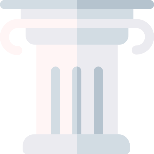colonna Basic Rounded Flat icona