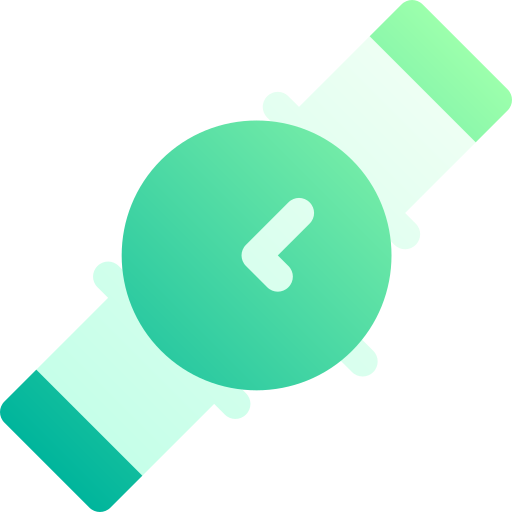 reloj de pulsera Basic Gradient Gradient icono