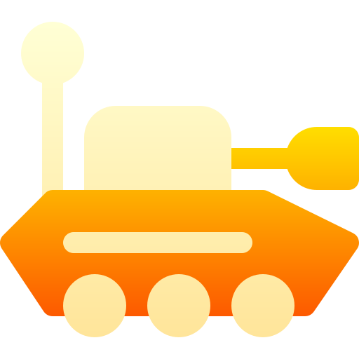 Армейский танк Basic Gradient Gradient иконка