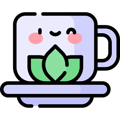 Herbal tea Kawaii Lineal color icon