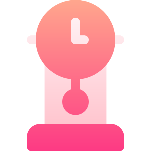 reloj Basic Gradient Gradient icono