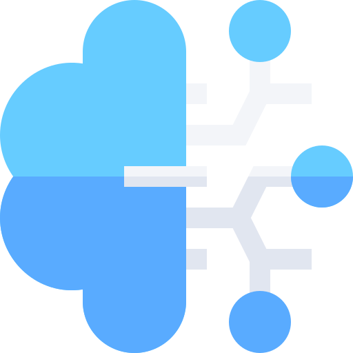 chatbot Basic Straight Flat Icône