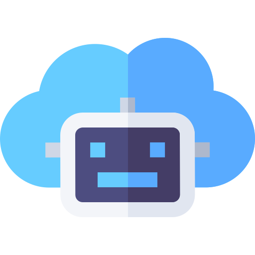 chatbot Basic Straight Flat Ícone