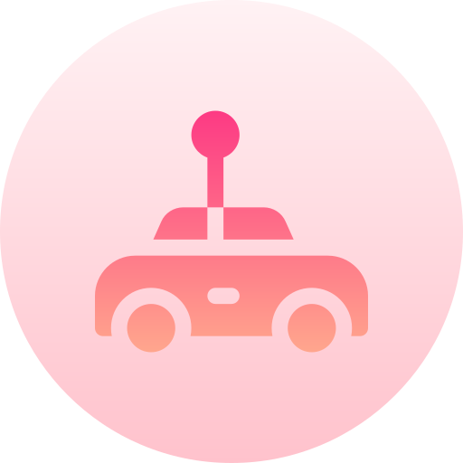 coche Basic Gradient Circular icono