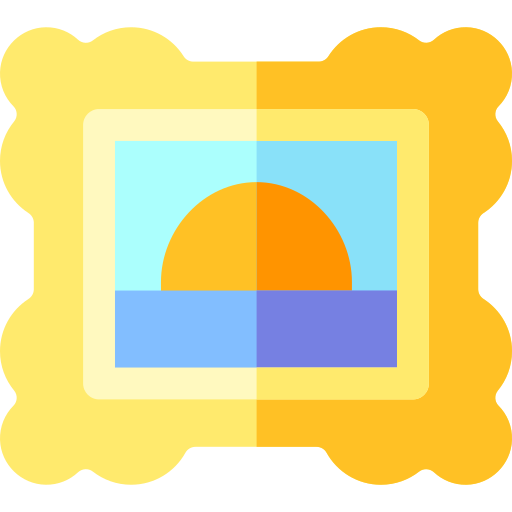 rahmen Basic Rounded Flat icon