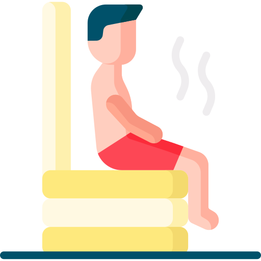 sauna Special Flat Icône