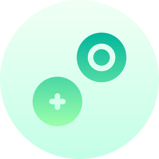 電池 Basic Gradient Circular icon