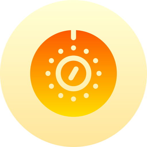 minutnik Basic Gradient Circular ikona