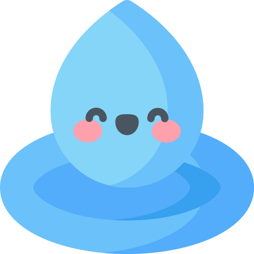 Drop Kawaii Flat icon