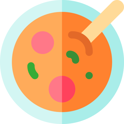 雪茸のスープ Basic Rounded Flat icon