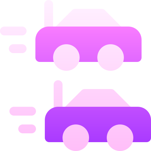 Гоночный автомобиль Basic Gradient Gradient иконка
