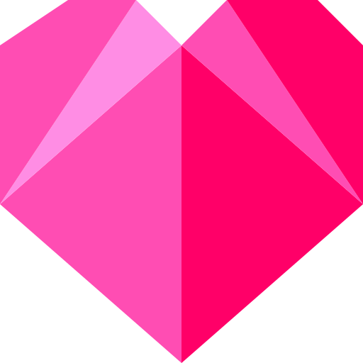 Heart Basic Sheer Flat icon