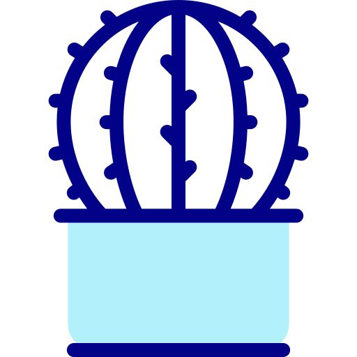 カクタス Detailed Mixed Lineal color icon