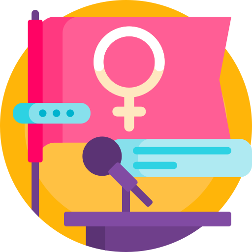 Feminism Detailed Flat Circular Flat icon