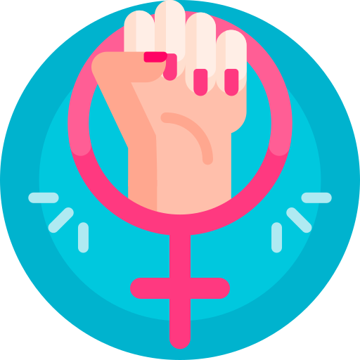 feminismo Detailed Flat Circular Flat icono