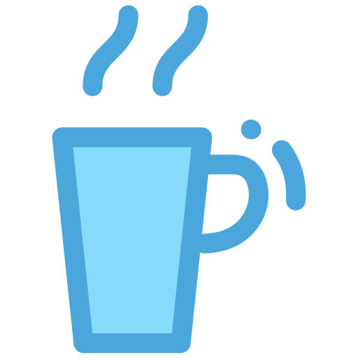 コーヒー Generic Blue icon