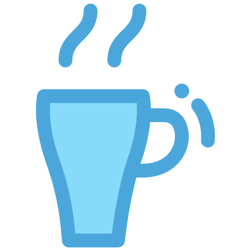 コーヒー Generic Blue icon