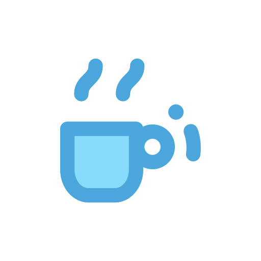 커피 Generic Blue icon