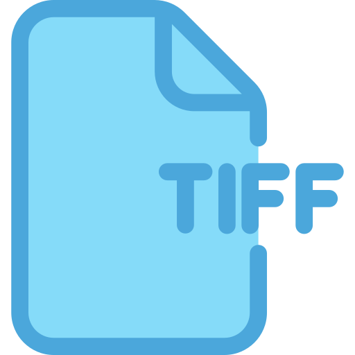 tiff Generic Blue icon