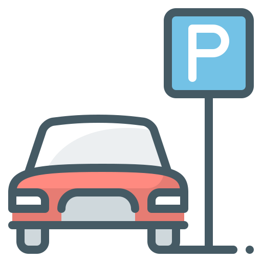 Parking car Generic Color Omission icon