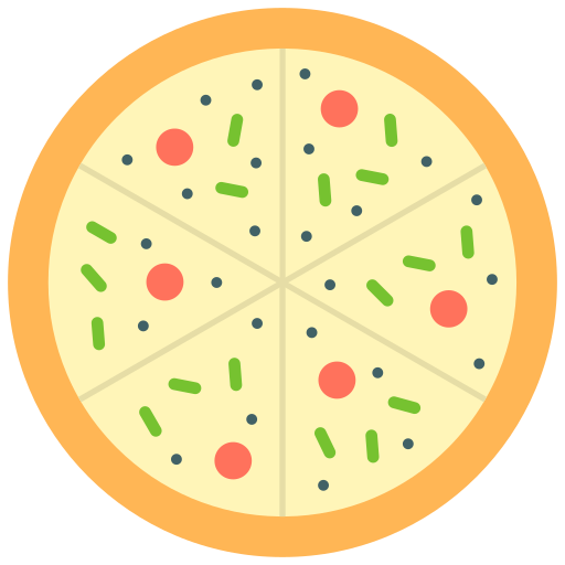 pizza Generic Flat Icône