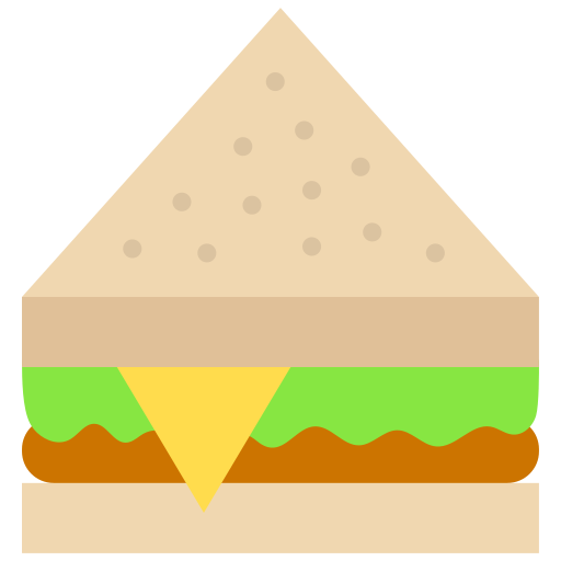 sandwich Generic Flat icoon