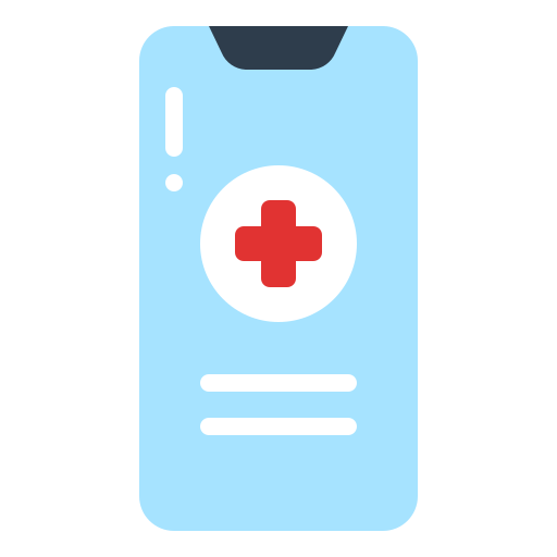 aplikacja medyczna Generic Flat ikona