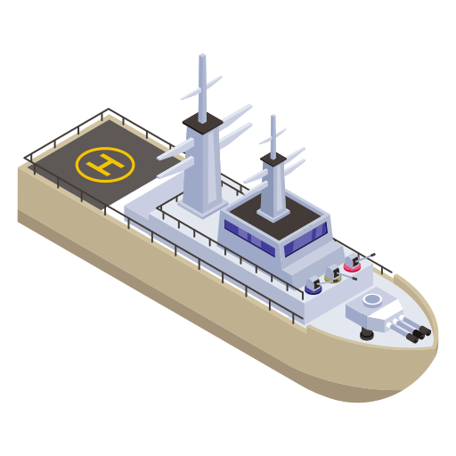 schlachtschiff Generic Isometric icon