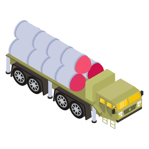 ciężarówka wojskowa Generic Isometric ikona