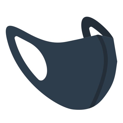 Губчатая маска Generic Flat иконка