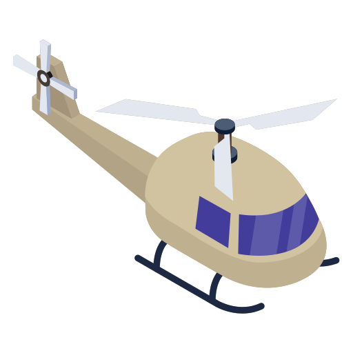 chopper Generic Isometric Ícone