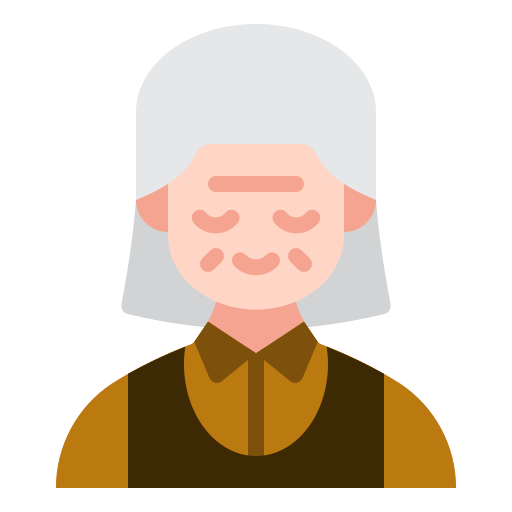 Elderly Generic Flat icon