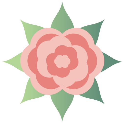 rosa Generic Flat Gradient Ícone