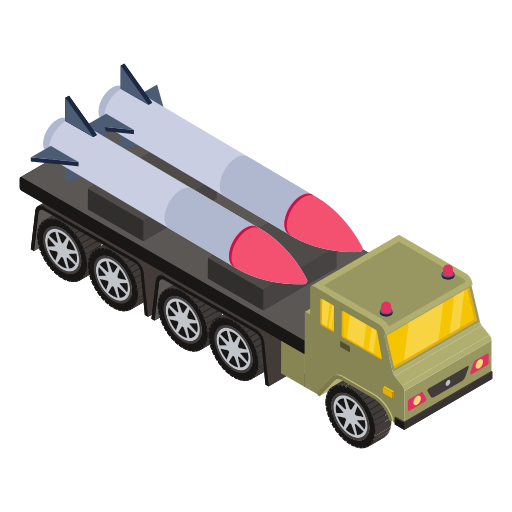 caminhão militar Generic Isometric Ícone