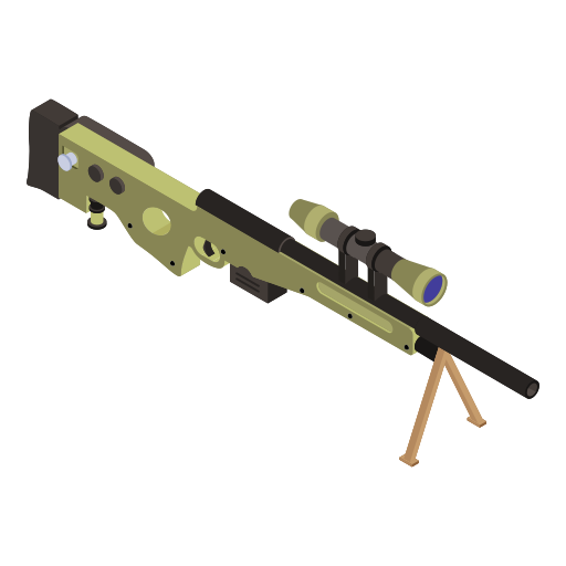 Gun Generic Isometric icon