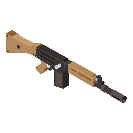 pistola Generic Isometric icono