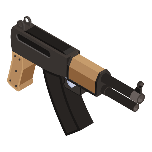 pistola Generic Isometric icono