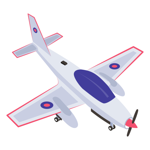 Fighter jet Generic Isometric icon