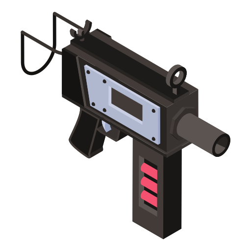 Gun Generic Isometric icon