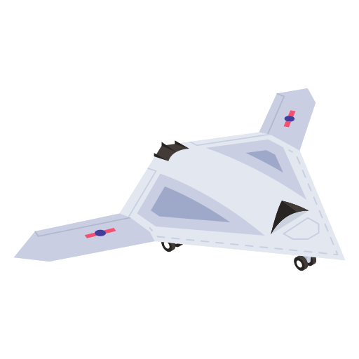 avion de chasse Generic Isometric Icône