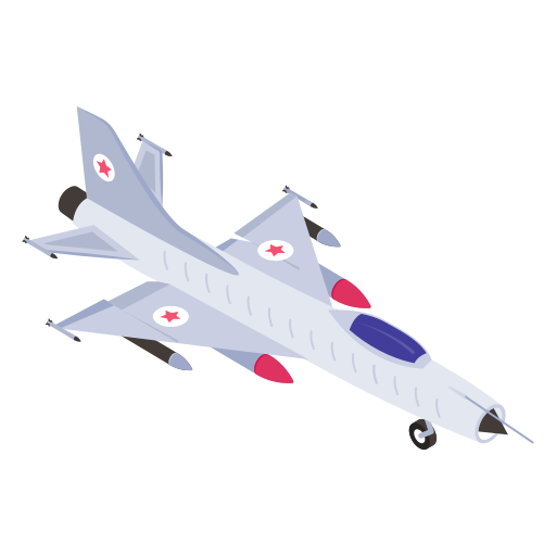 Fighter jet Generic Isometric icon