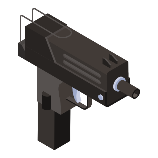 Gun Generic Isometric icon