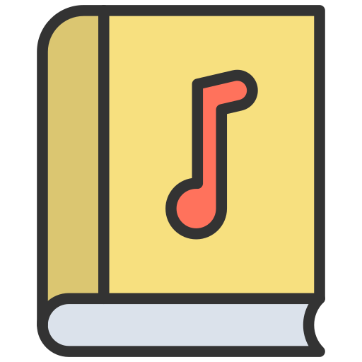 musikbuch Generic Outline Color icon