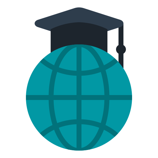 wereldwijd leren Generic Flat icoon