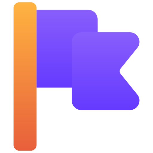Flag Generic Flat Gradient icon