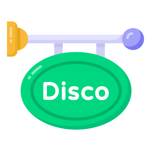 discoteca Generic Flat Ícone