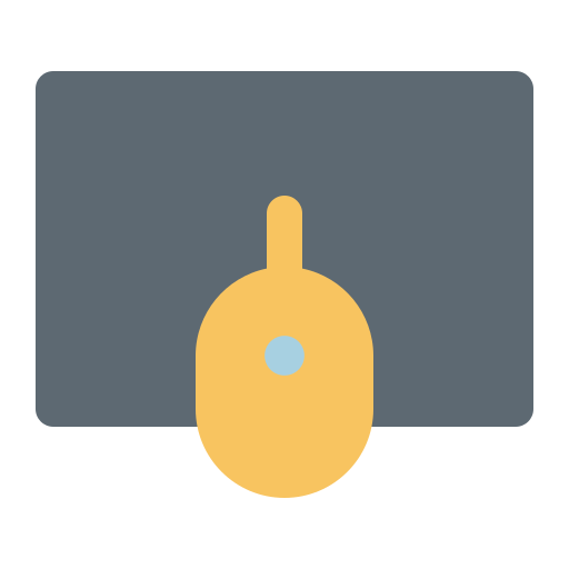 clicker del mouse Generic Flat icono